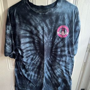 Love & Pineapple blue tie dye t-shirt size XL